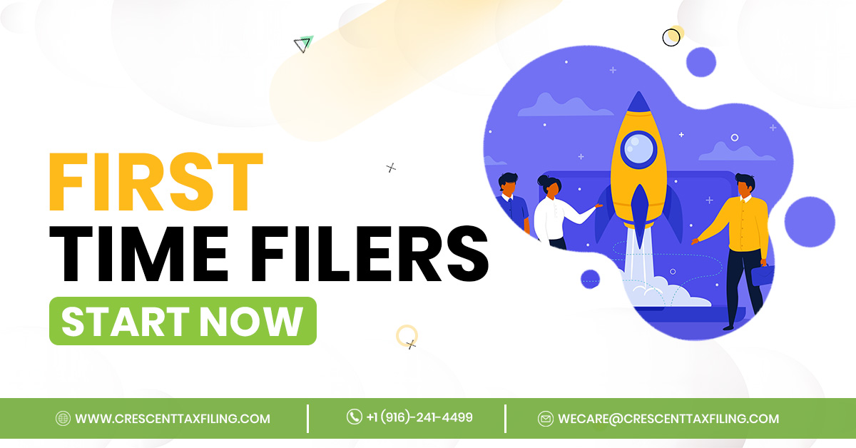 First time tax filing USA for Indians and NRIs Tax Year 2025 professional IRS e-file services FBAR FATCA compliance Crescent Tax Filing